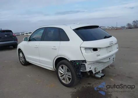 2017 Audi Q3 2.0T Premium z USA, uszkodzony, nr VIN WA1ECCFS9HR008607